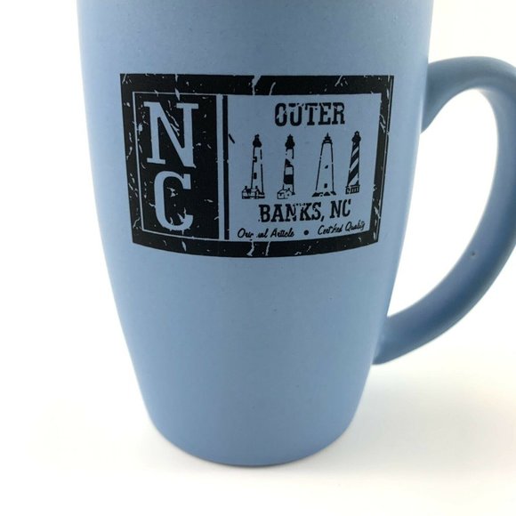 Outer Banks North Carolina Souvenir Coffee Mug / Cup. 14 oz. Excellent Shape! - Picture 2 of 7